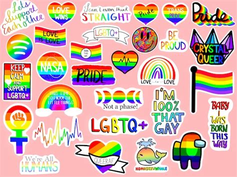 cute pride stickers|pride stickers near me.